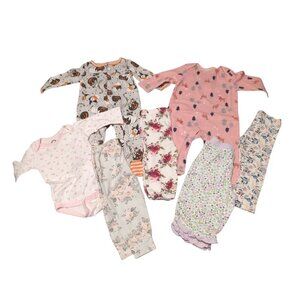 Girls 6-9 Months 7 Piece Winter Clothing Lot